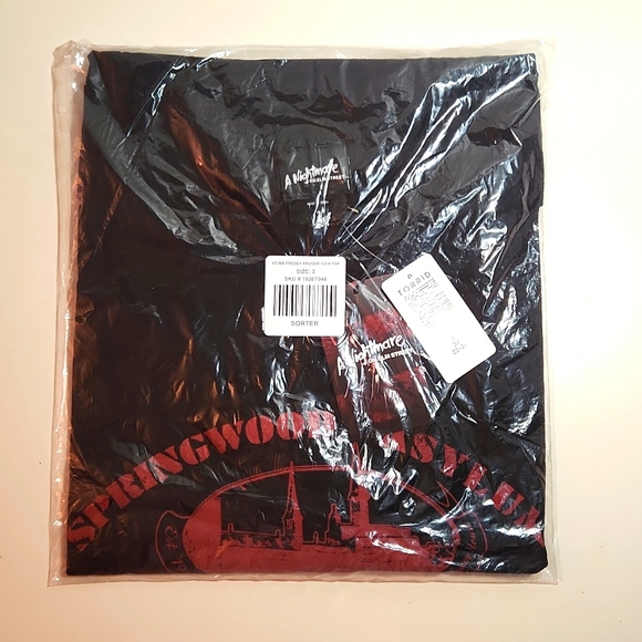 🎃NWT VINTAGE TORRID TEE - FREDDY KRUGER NIGHTMARE ON ELM STREET - HALLOWEEN 3X - Picture 5 of 10